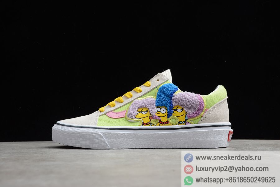 The Simpsons x Vans Old Skool VN0ABV521M Unisex Skate Shoes